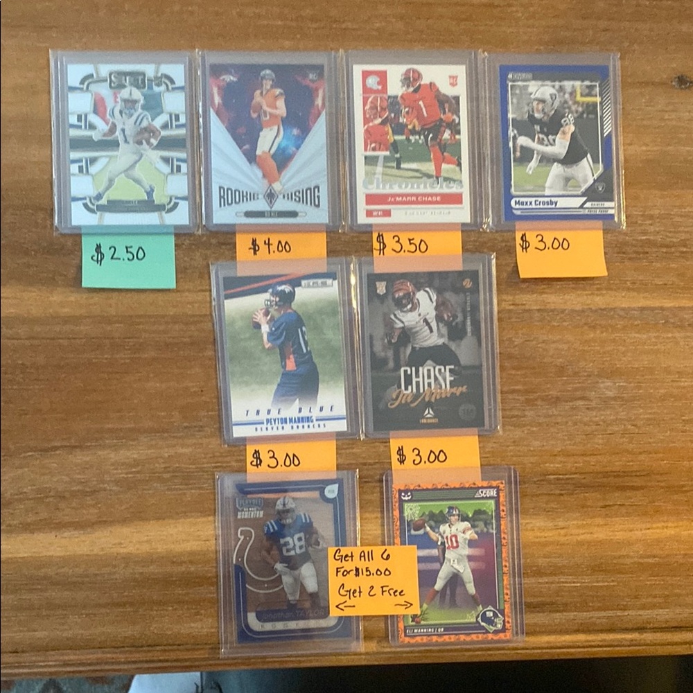 Assorted Sports Trading Cards